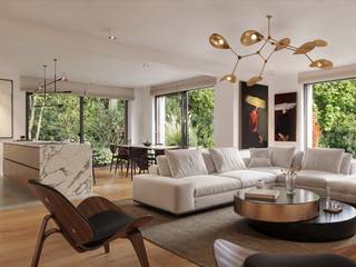 Het project "Blés d'Or", gelegen op een achtergelegen perceel in het hart van Ukkel, vlakbij het Wolvendaelpark en de Kauwberg, in de woonwijk Dieweg, bestaat uit een nieuwbouwproject bestaande uit twee elegante duplex in een villa uit 1929, die vroeger als school werd gebruikt, en de bouw van twee halfvrijstaande woningen met 3 gevels.<br /><br />Duplex A2, gelegen op de 1e verdieping, heeft een bruto oppervlakte van ± 252,4 m² en terrassen van ± 29,2 m².<br /><br />Het bestaat uit een inkomhal met vestiaire en gastentoilet, een apart kantoor, prachtige ontvangstruimten (grote leefkeuken met ontbijthoek, open naar de eetkamer, en aparte woonkamer) die uitkomen op 3 terrassen van in totaal ± 29,2 m² en een wasruimte. Op de bovenverdieping leidt de nachthal naar 3 slaapkamers, waaronder een hoofdslaapkamer met een doucheruimte, een toilet en opbergruimte.<br /><br />Overige: PEB A of B+, vloerverwarming, individuele warmtepomp, individuele dubbele stroomventilatie, meedere kelders en optionele parkeerplaatsen (€ 30.000). Belastingheffing: splitsing grondwaarde (registratiekosten 12,5%) / bouwwaarde (BTW 21%).<br /><br />De wijk Dieweg is een rustige en groene wijk, gelegen vlakbij kleine winkels, restaurants, openbaar vervoer en diverse scholen.<br /><br />Voor meer informatie kunt u contact opnemen met Philippe Dijkmans op +32 (0) 475 45 77 20.