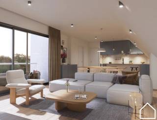 De autostandplaats is niet inbegrepen in de geafficheerde prijs.  Die kan apart aangekocht worden voor 35.000€ (excl. btw en kosten).<br />Het appartement is gelegen in de recente (2023) residentie "August" op de hoek van de Haiglaan en de Augustijnenstraat.
Zowel het centrum, diverse winkels zoals bakkerij/beenhouwer/Delhaize... liggen op wandelfafstand.<br />Het appartement bestaat uit een ruime lichtrijke living, open ingerichte keuken, 2 bergingen, 2 slaapkamers, een apart toilet en een badkamer met inloopdouche en dubbel lavabomeubel.
U kan tevens genieten van de zon op het terras van 11m².  Optioneel kan u een ondergrondse parkeerplaats en/of kelderberging aankopen.  Een laadpaal kan geïnstalleerd worden.<br />Het appartement kan u nog zelf inrichten... maw kan u nog de keuken, badkamer, vloeren, ... kiezen.  Niet dragende structuren kunnen eventueel ook aangepast worden.  De geafficheerde prijs is die van het instapklaar en afgewerkt appartement!<br />Verder zijn er zonnepanelen aanwezig, een condensatieketel op aardgas met vloerverwarming en is het gebouw volledig geïsoleerd.  Dit zorgt voor een gunstig E-peil van 29!
Er is een gemeenschappelijke fietsen- en vuilnisbakkenberging.  Ook gemeenschappelijk is de regenput van 28.000L waar het toilet op aangesloten is.<br />Prijzen zijn exclusief btw, registratie en aansluitingskosten.  6% btw mogelijk tot eind 2024, wees er dus heel snel bij.  Akte kan nog verleden worden dit jaar!<br /><br />