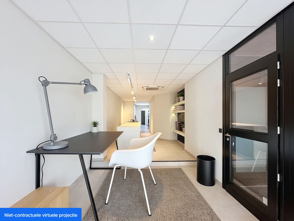 Moderne handelsruimte/kantoor te huur in het centrum van Eeklo - foto 3