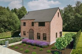 Deze woning combineert een tijdloze architectuur met een doordachte indeling en hedendaags wooncomfort. Met een bewoonbare oppervlakte van circa 189 m² biedt de woning volop ruimte voor het hele gezin. De gelijkvloerse verdieping omvat een ruime, lichtrijke leefruimte met aansluitende keuken, een inkomhal, toilet, berging en een afzonderlijke bureauruimte.<br />Op de verdieping bevinden zich drie volwaardige slaapkamers, waaronder een ruime hoofdslaapkamer met dressing, naast een comfortabele badkamer en nachthal. De zolder biedt bijkomende bergruimte en extra mogelijkheden naar de toekomst.<br />Comfortabel en energiezuinig wonen<br />De woning wordt voorzien van hedendaagse technieken en kwalitatieve afwerkingen, met aandacht voor comfort, energiezuinigheid en duurzaamheid. Moderne technieken zorgen voor een aangenaam en efficiënt woonklimaat.<br />Uw woning, uw keuzes<br />De voorgestelde woning is een voorbeeld en dient voornamelijk ter inspiratie. Het ontwerp ligt niet vast. U heeft de mogelijkheid om de architectuur, indeling, stijl en afwerking af te stemmen op uw eigen wensen, levensstijl en budget. Van modern en strak tot warm en tijdloos: samen creëren we een woning die volledig bij u past.<br />Wonen in Kaggevinne<br />De ligging aan de Bredestraat biedt een aangename combinatie van rust, ruimte en bereikbaarheid. Het ruime perceel van 12,55 are biedt bovendien tal van mogelijkheden om volop van de buitenruimte te genieten.<br />Interesse in de mogelijkheden? Neem contact met ons op voor een persoonlijk gesprek en ontdek hoe uw toekomstige woning op dit ruime perceel vorm kan krijgen. Dit project is in samenwerking met Empresa Consult. Meer info neem contact op met bouwadviseur Benjamin 011/450 280<br /><br />SLEUTEL-OP-DE-DEUR WAT HOUDT DAT JUIST IN?<br />Ruwbouw winddicht <br />Sanitaire leidingen (inclusief hergebruik van regenwater)<br />Elektriciteit<br />Verwarming via warmtepomp met vloerverwarming<br />Pleisterwerken<br />Isolatiewerken en chape<br />EPB berekening<br />Ventilatiesysteem D+<br />Keuken<br />Sanitaire toestellen<br />Tegelvloeren op het gelijkvloers en in de badkamer<br />Binnendeuren in grondlaag<br />Trap in hout<br />Voegwerken<br />Zonnepanelen<br />Kostprijs architect en veiligheidscoördinatie incusief<br /><br />Prijs sleutel op de deur:<br />€591 000 excl. kosten op grond en constructie<br />€698 860 incl. kosten op grond en constructie