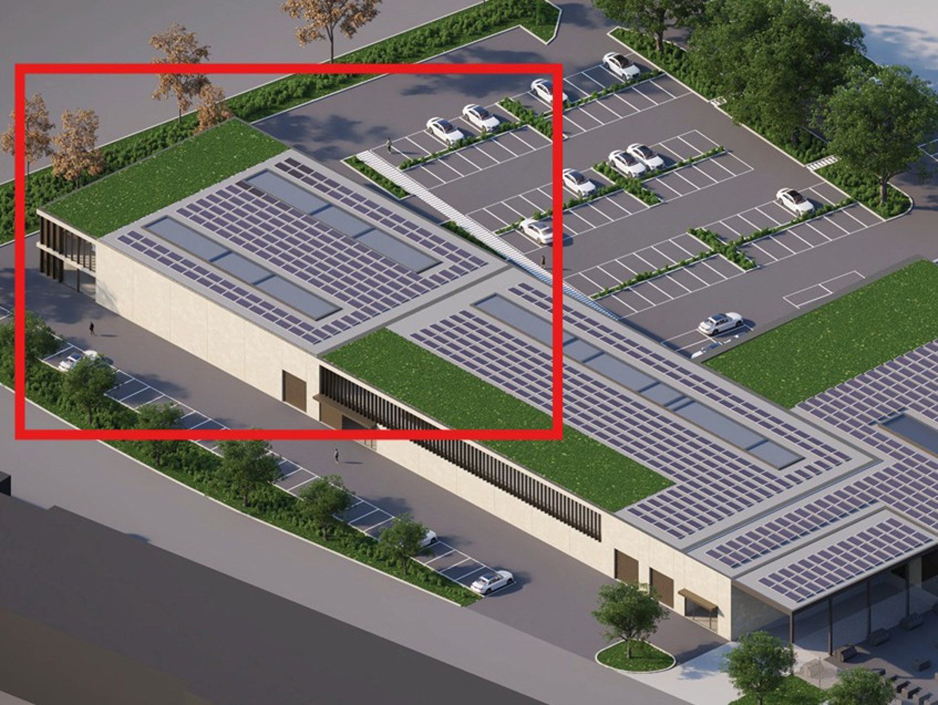 Nieuwbouw showroom + magazijn te Wilrijk langs de A12 - foto 2