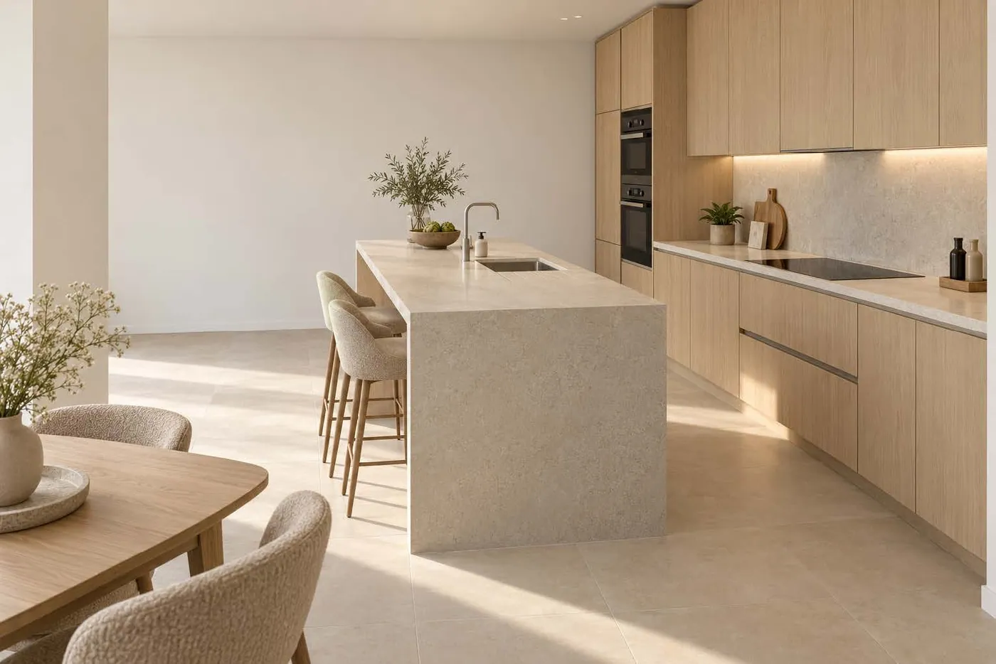Ruim gelijkvloers appartement met 2 slaapkamers, carport en 2 terrassen - foto 3
