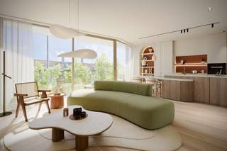 Op de eerste verdieping van de nieuwbouwresidentie “Finion” bevindt zich dit breed twee-slaapkamer appartement met een bewoonbare vloeroppervlakte van 76 m², aangevuld met een extra groot zonneterras van 24 m². Het terras is perfect georiënteerd, waardoor u de hele dag door van de zon kunt genieten.<br /><br />De indeling is bijzonder doordacht en comfortabel. De brede woonkamer met een gevelbreedte van maar liefst 7,25 meter zorgt voor een open en luchtig gevoel en geeft rechtstreeks toegang tot een zonneterras aan de straatzijde. Aansluitend vindt u een open en volledig ingerichte keuken, aangevuld met een praktische bijkeuken/bergruimte/wasplaats.<br /><br />In de inkomhal is er een apart gastentoilet. Achteraan bevinden zich twee volwaardige slaapkamers, die beide directe toegang bieden tot het extra grote zonneterras — een echte meerwaarde voor wie houdt van buitenleven. De moderne badkamer is uitgerust met een comfortabele inloopdouche.<br /><br />Dankzij de hedendaagse architectuur, de kwalitatieve afwerking en de nieuwste energienormen geniet u hier van een duurzame woonkwaliteit. De centrale ligging op wandelafstand van winkels, restaurants, het station en de zee maakt dit appartement ideaal als vaste woonst, tweede verblijf of investering.<br /><br />Aankoop aan 6% BTW mogelijk.<br /><br />Meer informatie over dit mooie project?<br />📞 Contacteer ons via 050/89.27.70