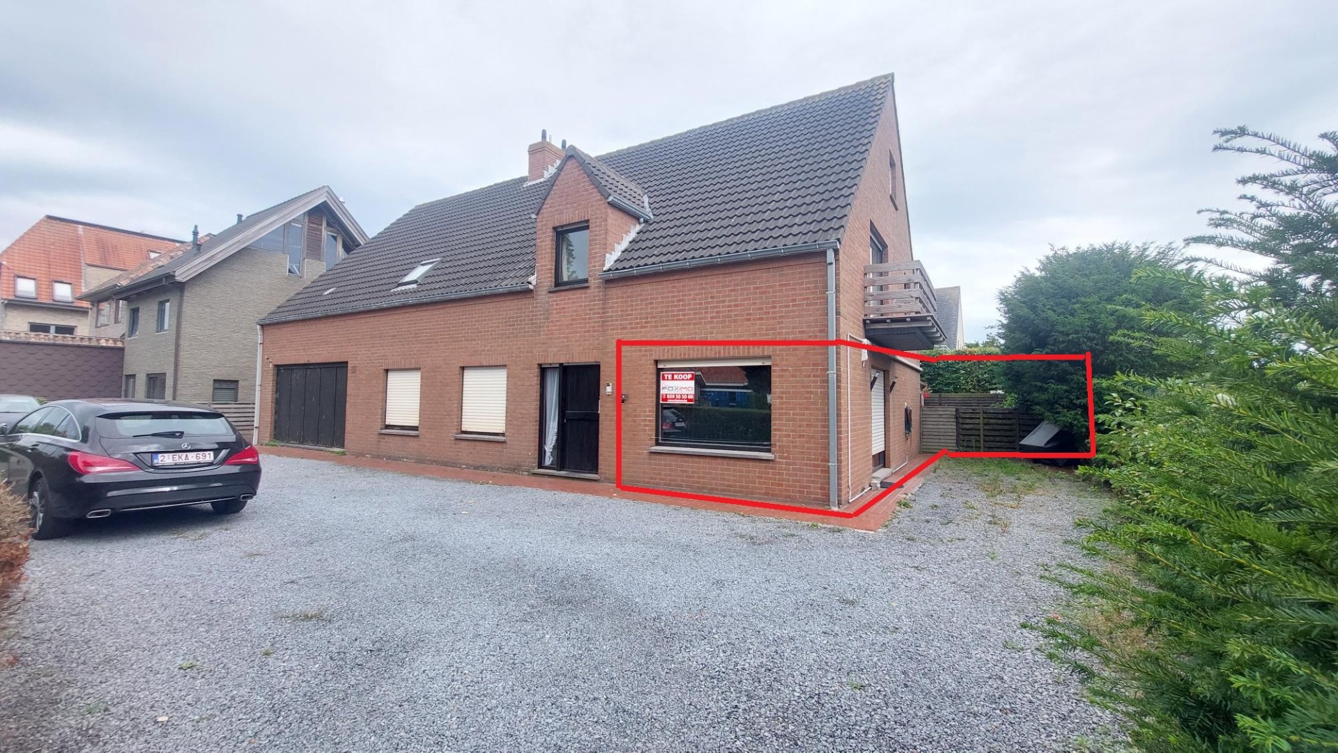 Gelijkvloers appartementje met 1 slaapkamer, terrasje en parkeerplaats. - foto 1