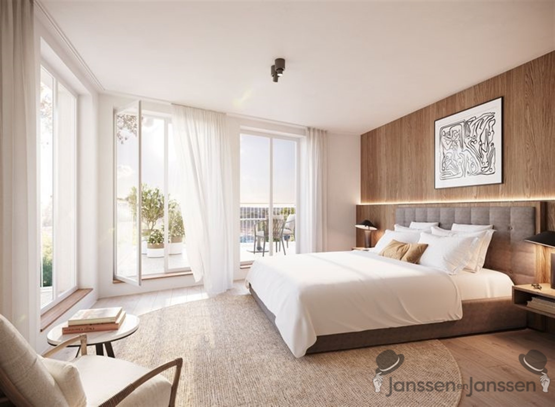 Gezellig Gelijkvloers Appartement met Terras en privé Tuin - foto 5
