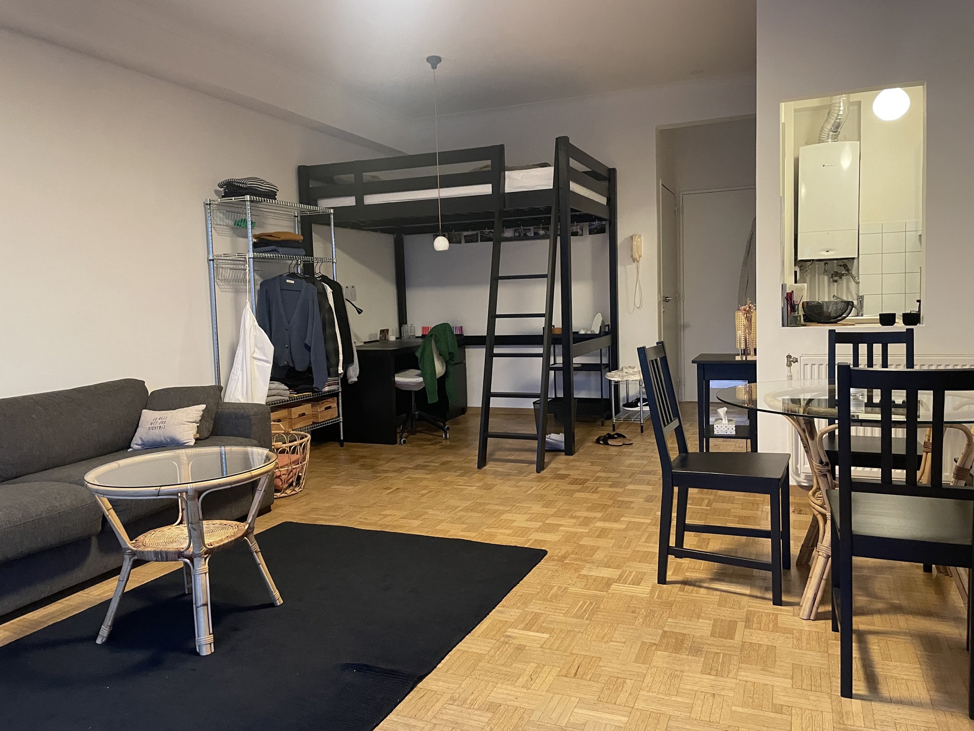 Appartement te huur in Antwerpen met 1 slaapkamer - foto 2