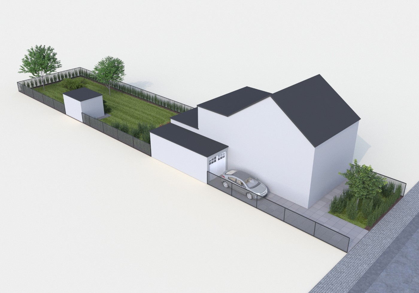 Rustig gelegen bouwgrond voor een halfopen bebouwing op 553m² - foto 2