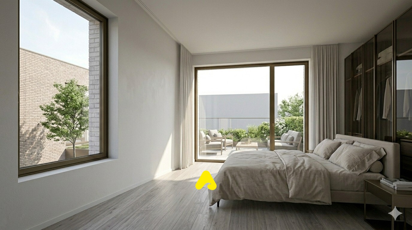 Duplex appartement gelijksvloer & verdieping 1 - foto 5