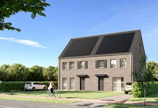 Nieuwbouw te koop in Geel! Prijzen incl. 21% BTW en kosten! <strong>Lanceringsactie geldig tot 12 oktober! Gratis laminaat op slaapkamers en nachthal<br /><br />Ontdek dit kleinschalig nieuwbouwproject bestaandende uit 2 half-open bebouwingen op de grens tussen Tongerlo en Geel.</strong><br /><br />De woningen worden gerealiseerd door RDK, een familiebedrijf dat zich sinds 1971 focust op het bouwen van kwalitatieve, energiezuinige maar vooral betaalbare woningen die volledig voldoen aan de hedendaagse norm. Zo wordt er steeds gestreefd naar bijna-energieneutrale (BEN) woningen met een E-peil van max. 10.<br /><br /><strong>Centrale ligging met vlotte verbinding<br /><br /></strong>De Grotesteenweg vormt de verbindingsweg tussen Geel, Westerlo en Laakdal. Het centrum van Tongerlo en Zammel, met winkels, horeca en scholen begeven zich op fietsafstand. De percelen grenzen achteraan tegen de weilanden. Een rustig en groen zicht is dus verzekerd.<br />De combinatie van bereikbaarheid en het groene karakter maken dit een perfecte uitvalsbasis voor jonge gezinnen die op zoek zijn naar een goede balans tussen comfort, levenskwaliteit en betaalbaarheid. Ook als investering naar de toekomst toe zit je hier aan het juiste adres.<br /><br /><strong>Hedendaags comfort<br /></strong><br />De woningen worden gebouwd op ruime percelen van 500 m²,dewelke achteraan uitkijken op de weilanden. Elke woning is voorzien van drie slaapkamers en een uitgeruste badkamer met zowel inloopdouche, bad, dubbel lavabomeubel en toilet. Deze bevinden zich allen op de eerste verdieping. Een vaste trap naar de zolder maakt dat deze nog naar eigen wens kan worden ingedeeld.<br />De volledig ingerichte keuken en leefruimte vormen een aangenaam en open geheel en maken een mooie connectie met de tuin en bijhorend terras. Er wordt steevast gewerkt met lucht-water warmtepompen met warmteafgifte door vloerverwarming. Ook zonnepanelen kunnen vandaag de dag niet ontbreken en zijn dus inbegrepen.<br /><br /><strong>Energiezuinig<br /><br /></strong>Een E-peil van maximaal 10 wordt steeds vooropgesteld. Dit wordt gerealiseerd door het gebruik van een lucht-water warmtepomp in combinatie met zonnepanelen alsook een ventilatiesysteem-C. Dit resulteert in een hoog wooncomfort en een lage energiefactuur.<br /><br />Voor het bekomen van de plannen, lastenboek of meer informatie mag u steeds contact opnemen met <strong>secretariaat@degroot-celen.be</strong> of via <strong>014/95 37 50.</strong>