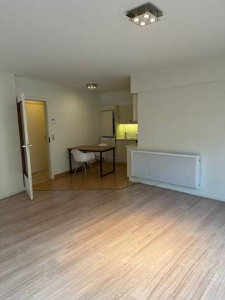 Gezellig en zonnig appartement in kleine residentie, met zonneterras. In centrum en op 100 meter van de zeedijk. In perfecte staat. Ideaal als 2de verblijf.