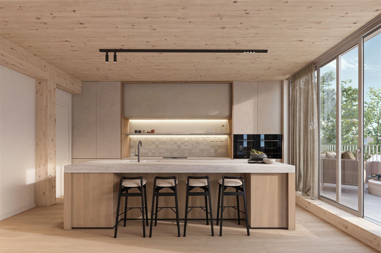 Ecologisch appartement midden in park in Mortsel-Dorp! - foto 1