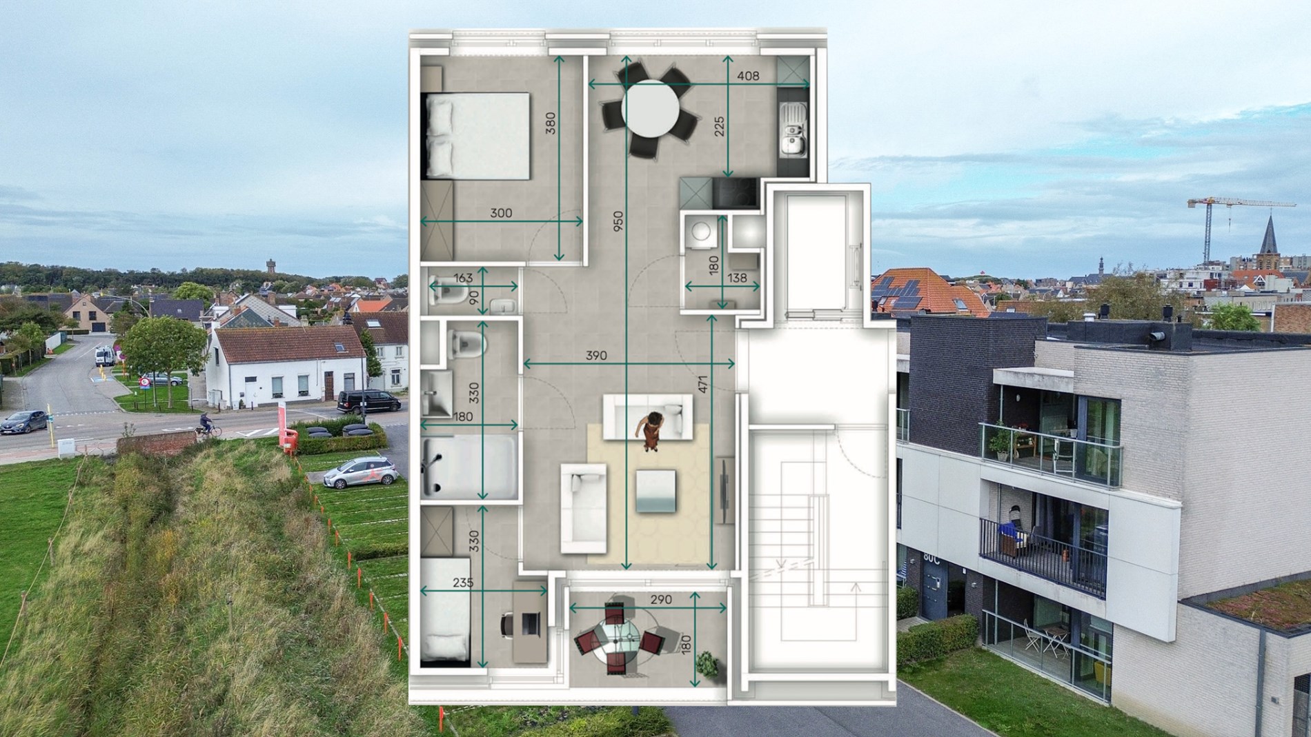 Maison à vendre à De Haan avec 2 chambres - photo 3