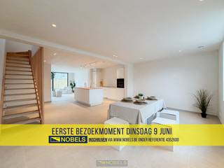 1ste bezoekdag dinsdag 9 juni! Inschrijven kan via www.nobels.be onder referentienummer 4352600.DUURZAAM GERENOVEERDE BEN-WONING (A+) op een GUNSTIGE...