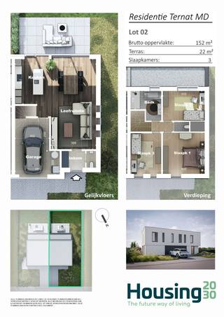 Maison à vendre à Ternat