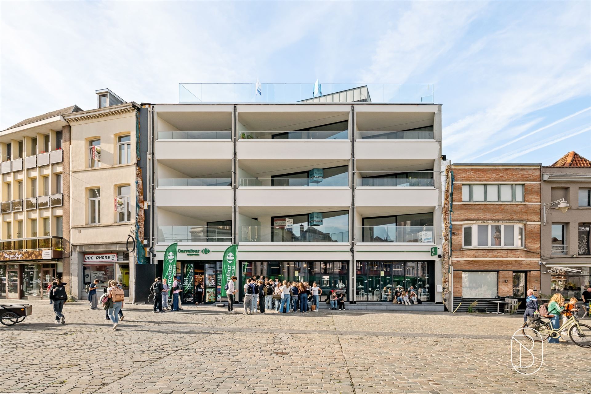 Luxe-app. met zuidgerichte terrassen, pal in het centrum! - foto 1