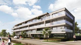 Residentie Mistral is een hedendaagse ontwikkeling, schitterend gelegen op wandelafstand van de Schelde. Wonen op de Zaat betekent genieten van een rustige omgeving gecombineerd met de levendigheid van gezellige horecazaken in de buurt. Voor een avondwandeling langs het water hoeft u enkel de deur uit te stappen. Een ligging die moeilijk te evenaren is.<br /><br />Het gebouw onderscheidt zich door zijn strakke, moderne architectuur. Dit gelijkvloers appartement beschikt over een aangename privatieve tuin aan de achterzijde. De binnenafwerking kan nog volledig naar eigen stijl worden bepaald volgens het lastenboek en het appartement is uitgerust met hedendaags comfort zoals vloerverwarming en ventilatie D. Een ondergrondse autostaanplaats kan ook aangekocht te worden (€20.000).<br /><br />Appartement 0.04 is nog beschikbaar. Plannen en lastenboek zijn te downloaden via www.brocor.be<br />.<br /><br />In Residentie Mistral ervaart u een unieke combinatie van rust, culinair aanbod vlakbij, knap ontwerp en de aanwezigheid van de Schelde. Een bijzonder aantrekkelijke woonplek.