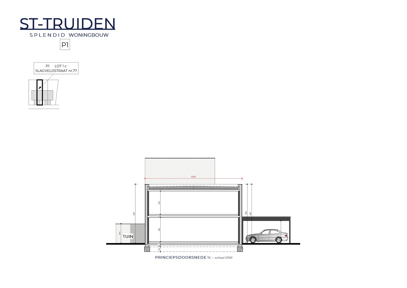 Lot 1C Prachtige BEN Woning te Sint Truiden - foto 4