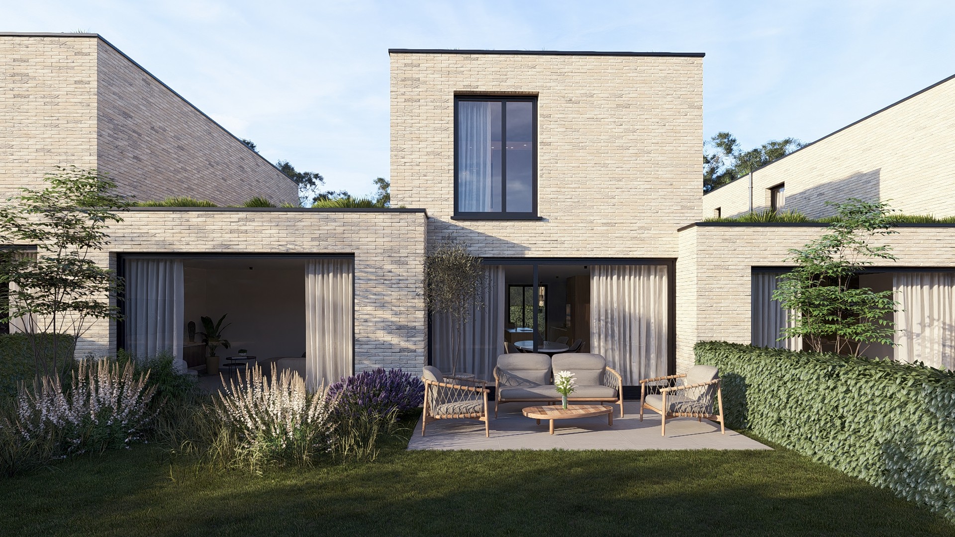 Nieuwbouwwoning op 2a09ca met 2 slpk's en overdekte carport te Maasmechelen - photo 3