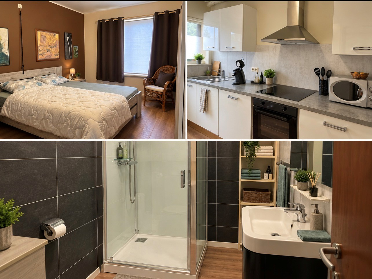 Appartement à louer à Bruges avec 2 chambres - photo 4