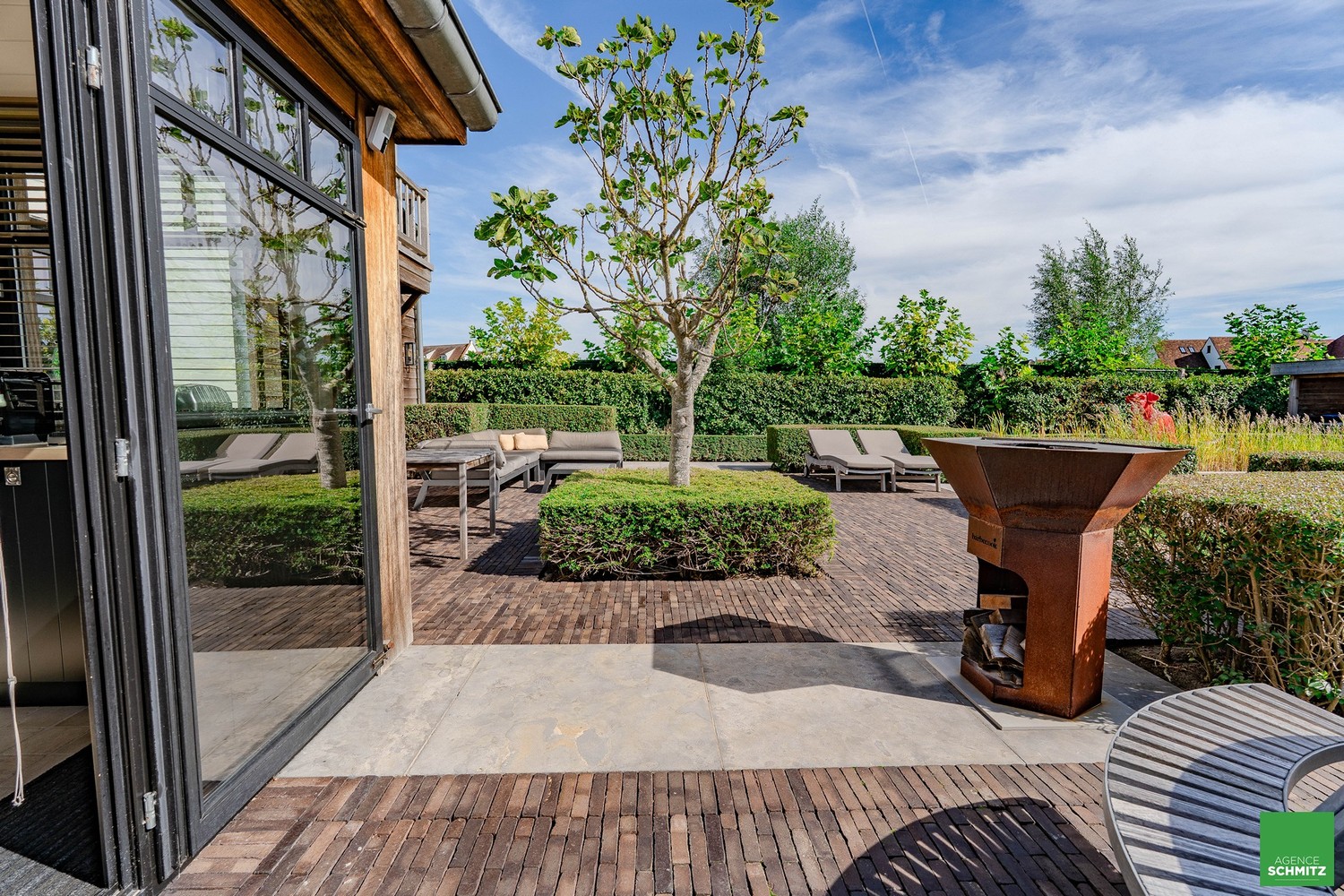 Exclusieve villa met 4 slaapkamers op een unieke ligging met volledige privacy, zwembad en panoramisch zicht over de Polders. - foto 5