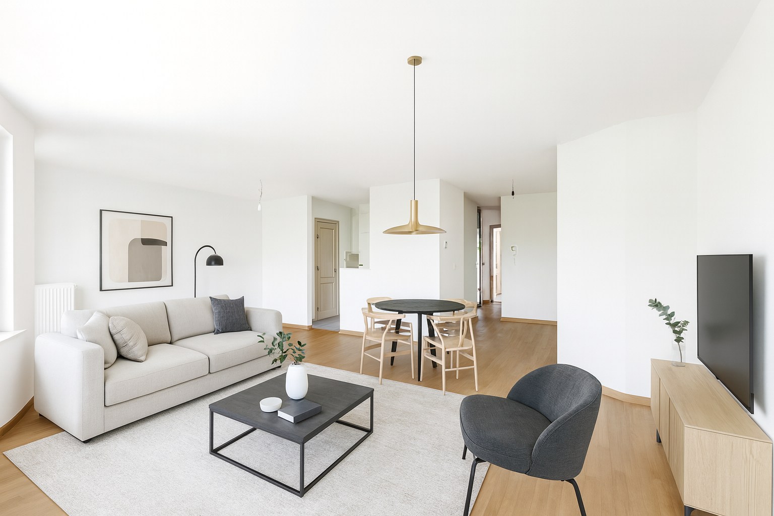 Ruim appartement met 2 slaapkamers te Knokke - foto 1