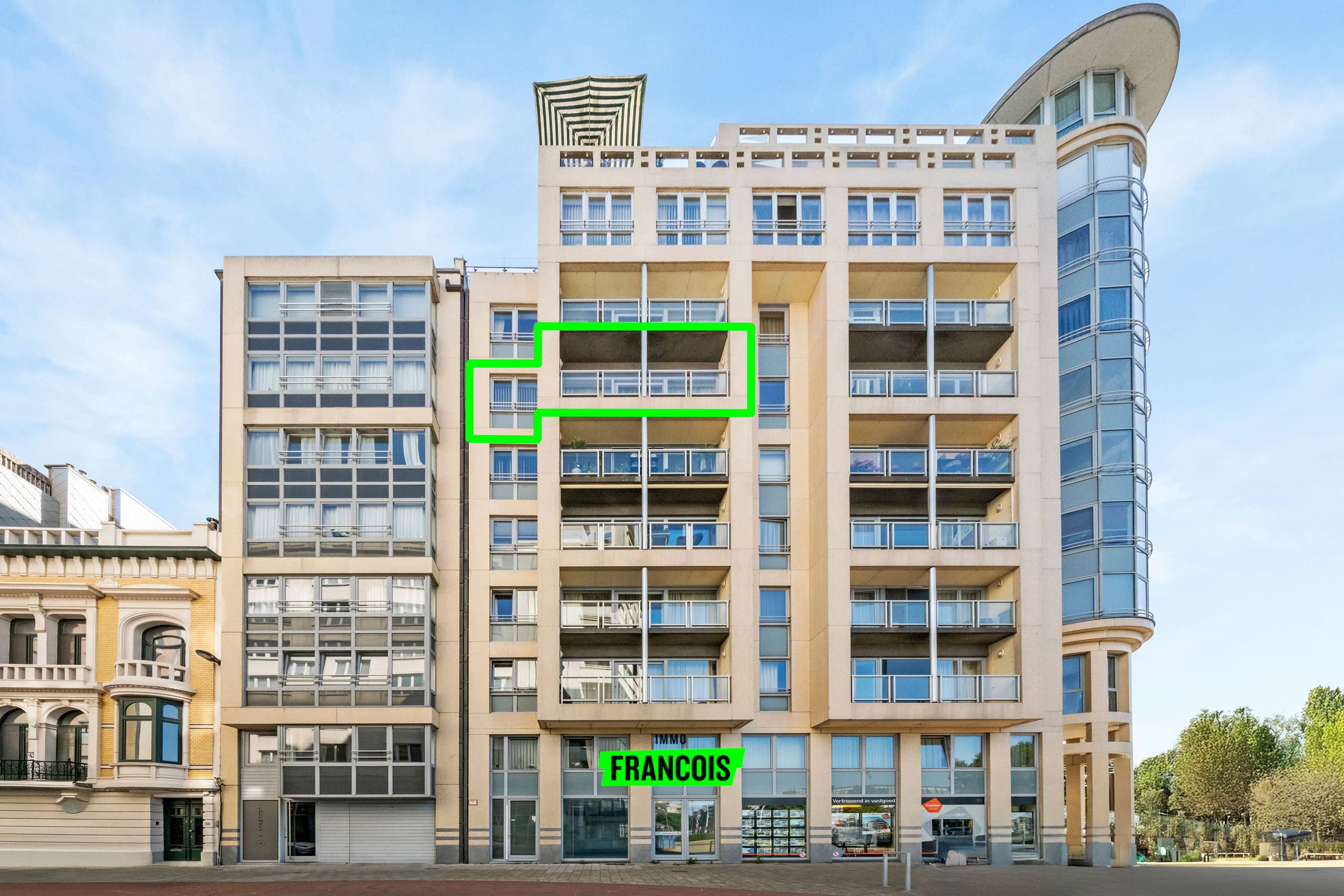 Standingvol appartement met prachtig zicht op het Stadhuis – Centrum Oostende. - foto 3