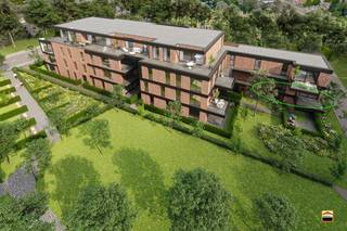 <p><span>Ontdek woondomein RIVA, een uniek nieuwbouwproject vlak naast de Sint-Pieterskerk aan de Naamsesteenweg in Sint-Truiden. Hier woont u in alle rust, met een open zicht op de kerk en een zonnige, zuidgerichte gevel die zorgt voor een warme en lichtrijke leefomgeving.</span></p><p><span> </span></p><p><span>RIVA combineert het beste van twee werelden: een groene, open omgeving rondom het gebouw én een centrale ligging vlak bij alle voorzieningen. De ruime buitenzones creëren een gevoel van vrijheid en comfort, midden in de stad.</span></p><p><span> </span></p><p><span>De appartementen, met oppervlaktes van 79 m² tot 121,3 m², zijn ontworpen met oog voor hedendaags wooncomfort en maximale energiezuinigheid. Zo zijn alle units standaard uitgerust met een warmtepomp (die ook kan koelen), zonnepanelen en een systeem voor regenwaterrecuperatie. Dit resulteert niet alleen in een duurzame woonst, maar ook in een aanzienlijk lagere energiefactuur.</span></p><p><span> </span></p><p><span>Daarnaast wordt er gewerkt met ruime afwerkingsbudgetten, zodat u uw appartement volledig naar eigen smaak kunt personaliseren.</span></p><p><span> </span></p><p><span>JBK Projectbouw staat garant voor kwaliteit en persoonlijke begeleiding. U geniet van rechtstreeks contact met de zaakvoerders en een eigen werfleider die de werken bijna dagelijks opvolgt. Elk detail wordt nauwgezet gecontroleerd om een hoogstaand eindresultaat te verzekeren.</span></p><p><span> </span></p><p><span>Kortom, RIVA biedt u een energiezuinige, comfortabele en stijlvolle woonoplossing op een toplocatie in Sint-Truiden.</span></p><p><span> </span></p><p><span>Dit specifieke appartement (2.07) is gelegen op de tweede verdieping. Het betreft een tweeslaapkamer-appartement. </span></p><p><span>Het appartement heeft met zijn 77m² een aangename bewoonbare oppervlakte en geniet door de grote raampartijen van veel lichtinval.</span></p><p><span>Aansluitend op de leefruimte tref je een ruim zuid georiënteerd terras aan. <br /><br /></span></p><p><span>De ruime bewoonbare oppervlakte in combinatie met het ruime terras maakt van dit appartement een unieke wooneenheid.</span></p><p><span><br /></span><span>Belangrijk! In de weergegeven prijzen zit een ondergrondse autostaanplaats en kelderberging begrepen!</span></p><p><span> </span></p><p><span>Heb je interesse en wil je graag het lastenboek en de indelingsplannen in detail doornemen? Bel ons op 012 26 22 05 of op 0474 692 386 voor een afspraak.</span></p>