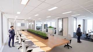 Het kantoor aan de Noordersingel 21 is gevestigd in een strak en representatief gebouw met een professionele uitstraling. De gevel is voorzien...