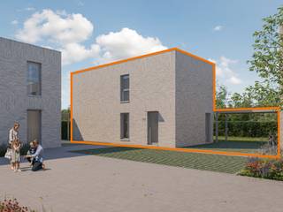 Moderne halfopen energiezuinige woning (349 m²) met 3 slaapkamers, 2 parkeerplaatsen aan de woning en een tuin.<br /><br />Deze halfopen woning wordt gebouwd in een moderne, hedendaagse stijl. Deze patiowoning beschikt over een perceel van 226 m² is voorzien van vloerverwarming en een warmtepomp. Op het gelijkvloers vind je de inkomhal met apart gastentoilet, berging, leefruimte en keuken. Op de eerste verdieping vind je 3 slaapkamers, een apart toilet en 1 badkamer.<br /><br />Meer info? Contacteer ons via 03 808 15 31 of bekijk matexi.be/deurne