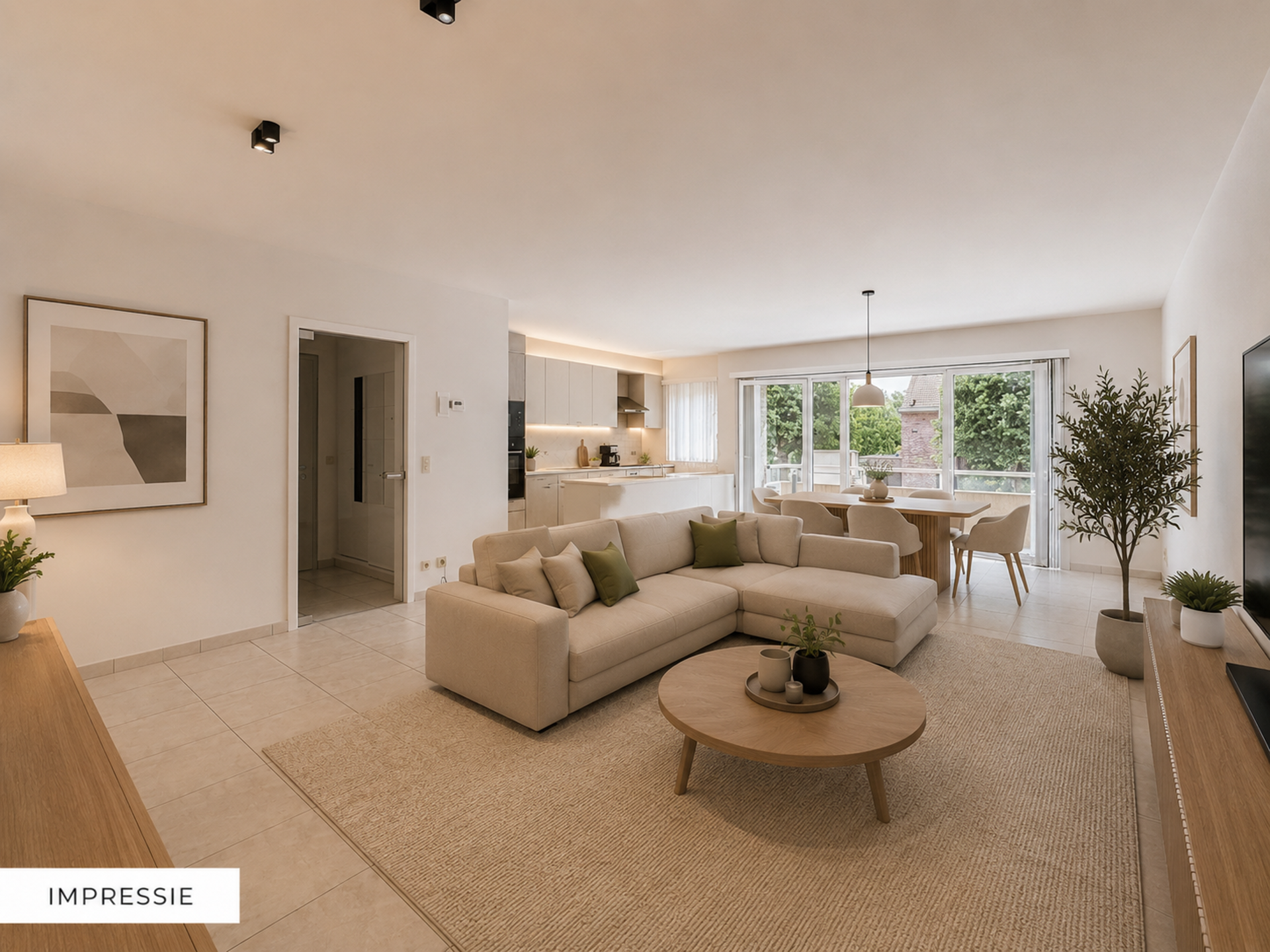 Energiezuinig appartement met 3 slaapkamers én terras - foto 4