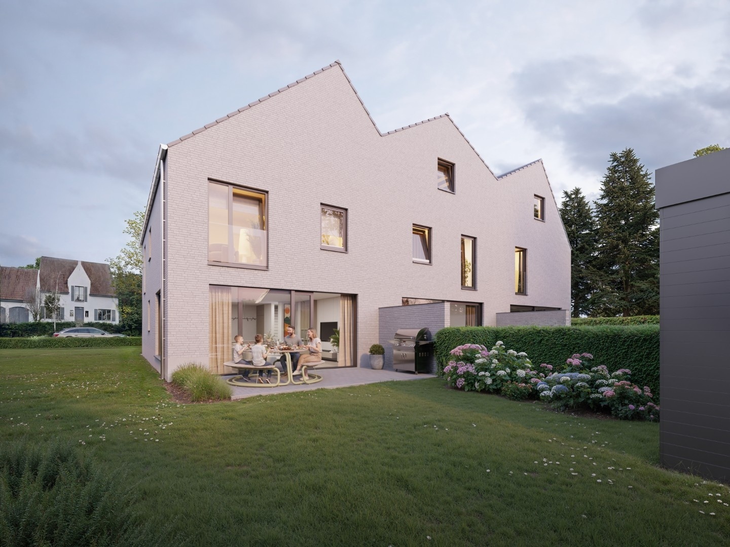 Energiezuinige halfopen bebouwing met 4 ruime slpk’s - foto 2