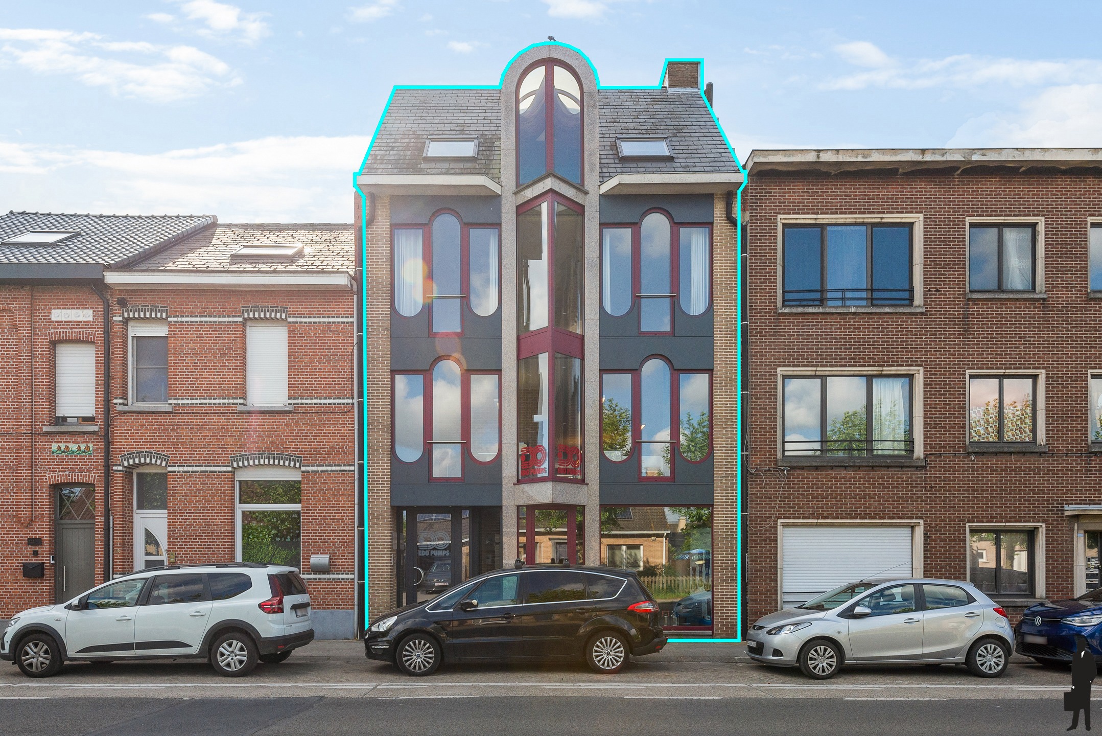Polyvalent gebouw met handelsruimte-magazijn-kantoor-duplex - foto 2