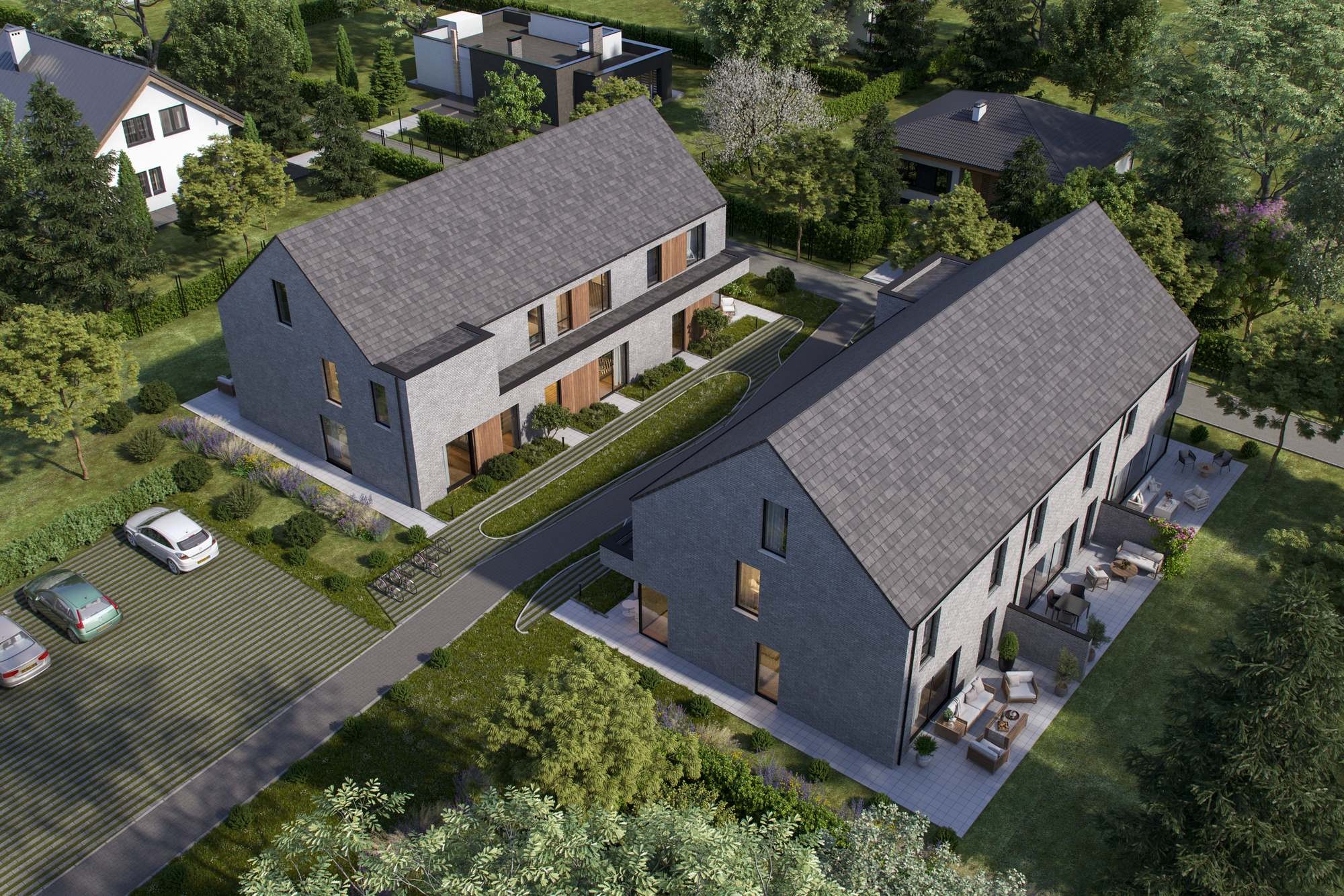 Moderne en energiezuinige nieuwbouwwoning aan de rand van de stad - foto 1