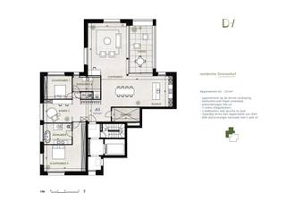 <p><strong>Villa-appartement, omgeven door de parktuin van Residentie "Driezenhof". Dit appartement biedt u een riante woonoppervlakte van 231m², exclusief het terras van 30m². U geniet hier volledige privacy en kijkt u via elke raampartij uit over de aangelegde tuin. Hier woont u met het gemak van een appartement, maar beleeft u een villa - gevoel, letterlijk tussen de bomen. <br /><br />Indeling: U betreedt dit appartement via de riante inkomhal met daar de ruimte voor vestiaire, en directe toegang tot het gastentoilet en de berging. De leefruimtes zijn opgezet in L-vorm, en u geniet hier langs 3 zijden van natuurlijk daglicht en een schitterend zicht over de tuin. De keuken wordt volledig naar uw smaak ingericht en biedt de plaats aan een groot keukeneiland. In de eetkamer plaatst u probleemloos een tafel voor 10 of 12 personen. De zithoek aan de tuinzijde baadt in het natuurlijk daglicht. Grote raampartijen geven uit over het overdekte terras van 30m² met zuidwest oriëntatie, waar u het gevoel heeft tussen de bomen te vertoeven. <br /><br />De hoofdslaapkamer kan naar wens uitgerust worden met een riante, ingemaakte kastenwand en heeft een eigen, ensuite badkamer met inloopdouche, apart toilet en ligbad (indien u dit wenst). Ook de badkamer kijkt uit op de tuin. Vervolgens heeft u een volwaardige logeer / kinderslaapkamer met aanpalend de 2e badkamer. De 3e kamer staat in connectie met de inkomhal, waardoor deze ideaal is als bureau of leeshoek. Maar indien gewenst kan deze perfect dienen als 3e slaapkamer. <br /><br />Parkeren doet u ondergronds, in de afgesloten parkeergarage. Hier wordt voor u een grote garage voorzien voor 2 wagens, dewelke afgesloten is met een elektrische poort. Uiteraard zal u elektrisch kunnen laden als u dat wenst. U bereikt de garage via een bijzonder grote lift. Uw fietsen stalt u in de fietsenstalling in het gelijkvloers, of in uw eigen garage indien u dat wenst. <br /><br /></strong>"Driezenhof" is project zoals ze maar zelden voorbij komen: Kleinschalig en in een unieke, groene stadsoase. Deze nieuwe residentie ligt heerlijk verscholen aan de autoluwe Driezenstraat, zonder twijfel één van de charmantste straatjes in het centrum. Hier woont u op een boogscheut van de Grote Markt en de winkelstraten, maar ontsnapt u volledig aan de stadsdrukte. Wij bieden u hier nog 3 villa-appartementen aan, op de gelijkvloerse of eerste verdieping en met oppervlaktes van 216m² tot wel 231m², exclusief riante terrassen die een ideale zuid + west oriëntatie, ultieme privacy en een magnifiek uitzicht over de parktuin genieten. Dit unieke stukje groen wordt ommuurd en onder architectuur aangelegd, waarbij uiteraard de monumentale bomen bewaard blijven. Elk appartement geniet van een bijzonder ruimtelijk gevoel dankzij dit schitterende uitzicht, leefruimtes met raampartijen langs 3 zijdes en plafondhoogtes van meer dan 3 meter.<strong> </strong><br /><br />Een smaakvolle en tijdloze uitstraling hand in hand met natuurlijke materialen en de allerbeste, geavanceerde technieken: Geothermische warmtepomp, vloerverwarming + koeling, een ventilatiesysteem D met warmterecuperatie, zonnepanelen voor het collectieve verbruik met de mogelijkheid om uit te breiden met een privatieve installatie,... Vanzelfsprekend is het gebouw Bijna Energie Neutraal (BEN) en streeft men naar een E-peil van 20. Het appartement wordt tot in de puntjes en volledig naar uw smaak afgewerkt. Hiervoor mag u rekenen op bijzonder ruime budgetten bij hoog aangeschreven leveranciers zoals bijvoorbeeld Segers Interieur voor de keuken. <br /><br /><strong>De werken zijn volop aan de gang en de oplevering wordt verwacht nét voor de zomer van 2025. Uiteraard heeft u momenteel nog alle inspraak in de afwerking van uw appartement. Is uw interesse gewekt? Laat u verwonderen over dit bijzondere project en contacteer ons vrijblijvend voor meer informatie of een rondleiding ter plaatse op de werf. <br /></strong></p>