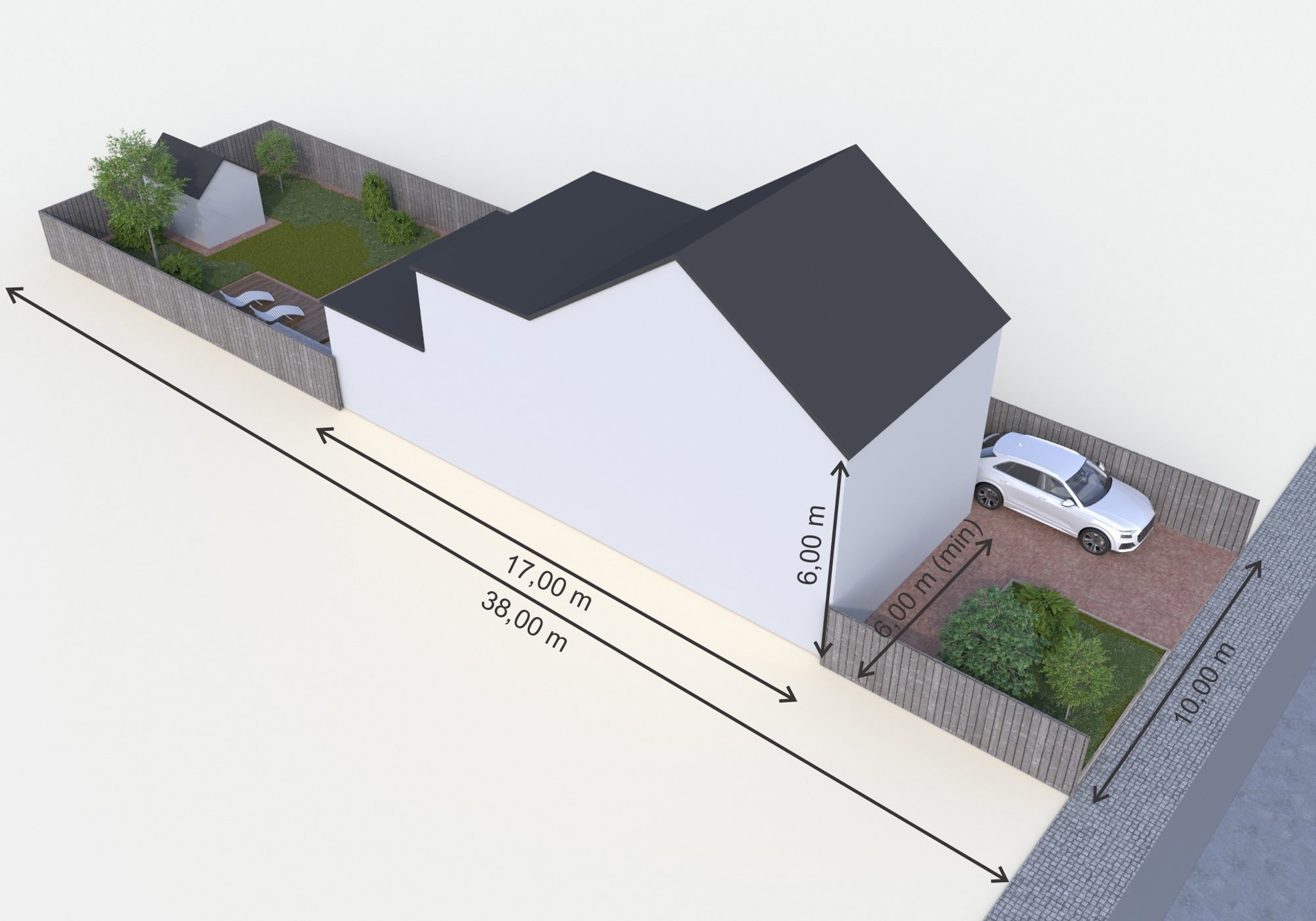 Centraal gelegen bouwgrond van ca. 380m² - foto 3