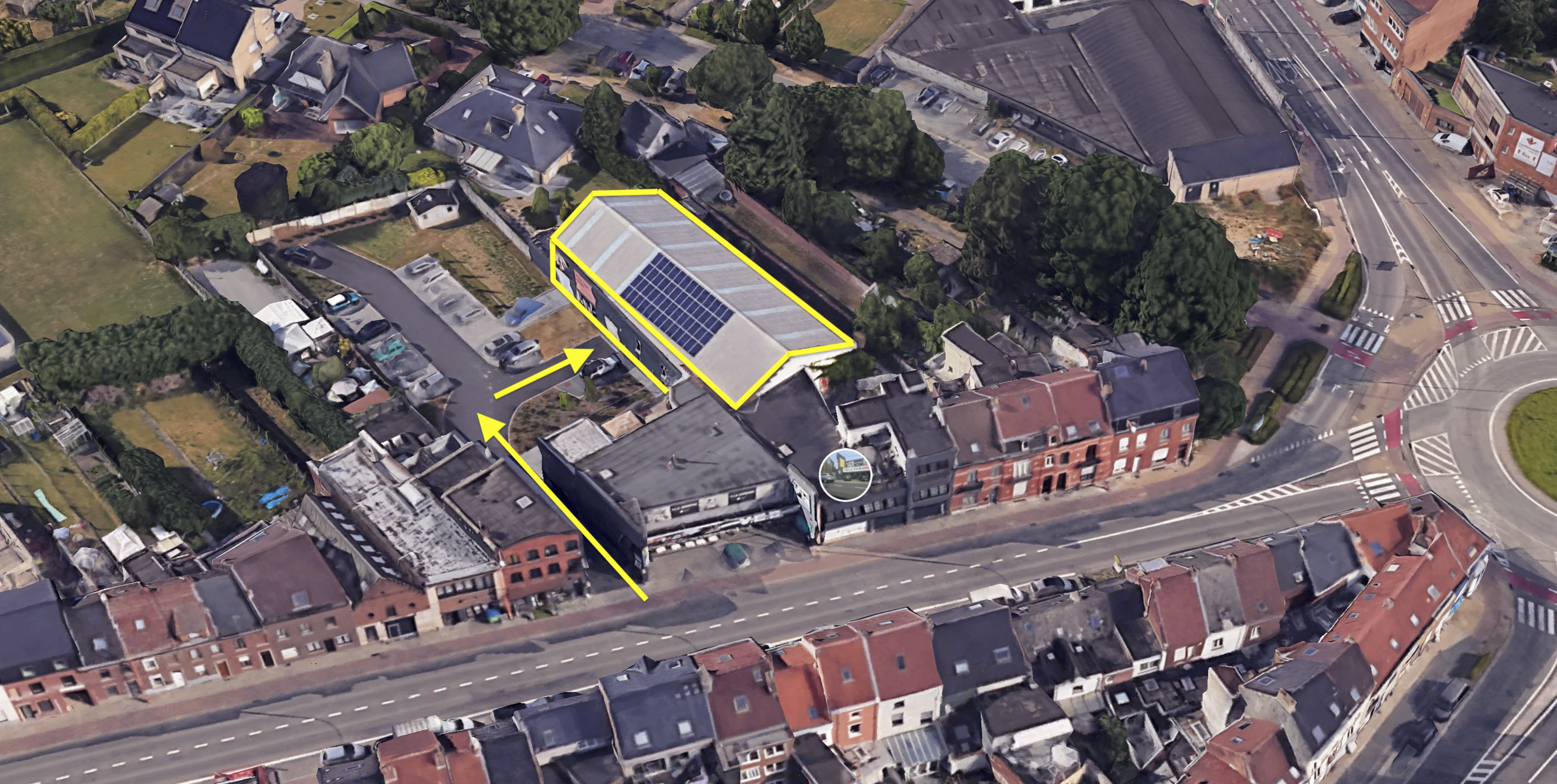 Opslagloods met kantoorfunctie op TOP - locatie te 1500 Halle. - foto 2