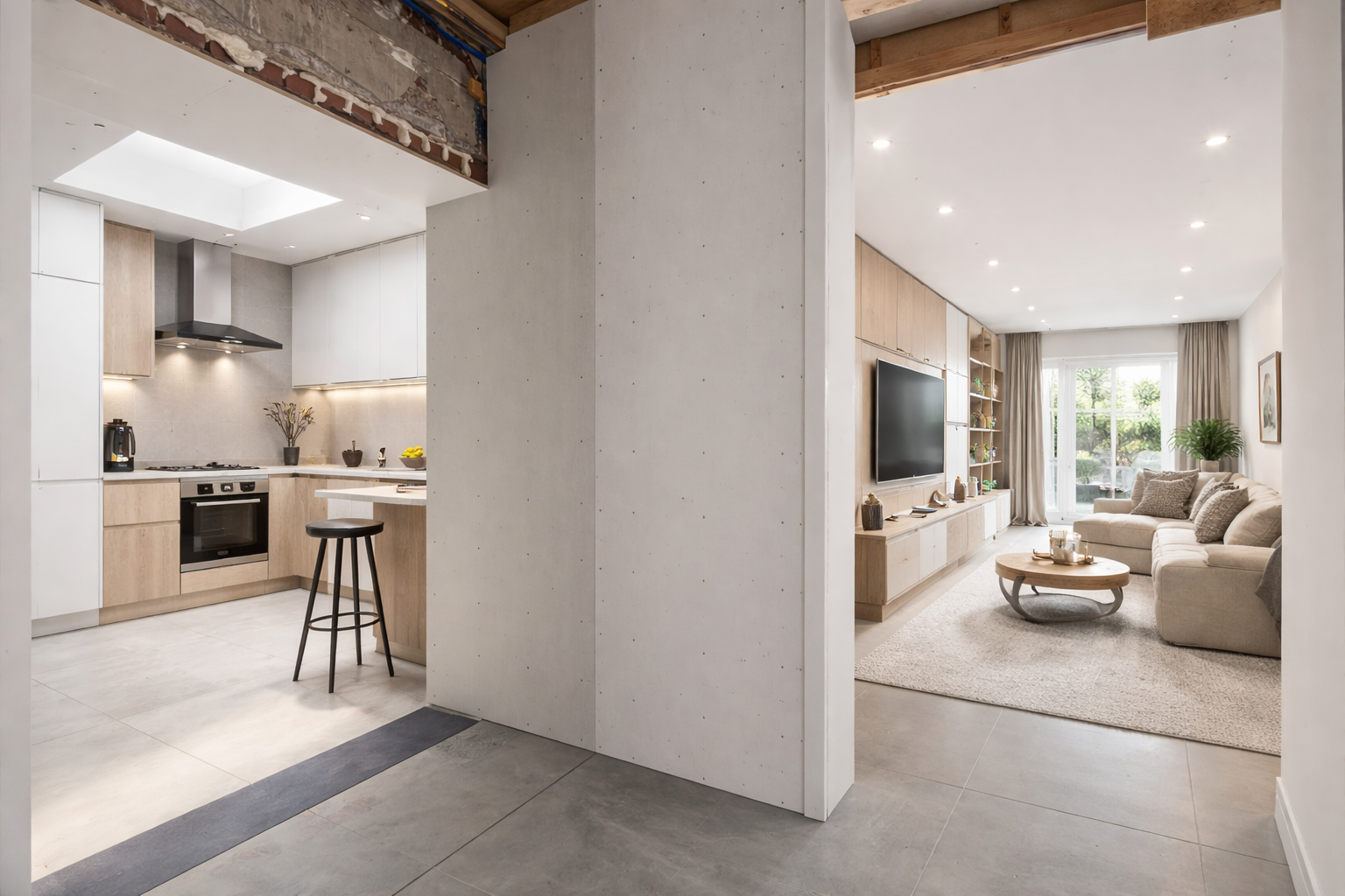 Project met vergunde functiewijziging naar ruim appartement - foto 4