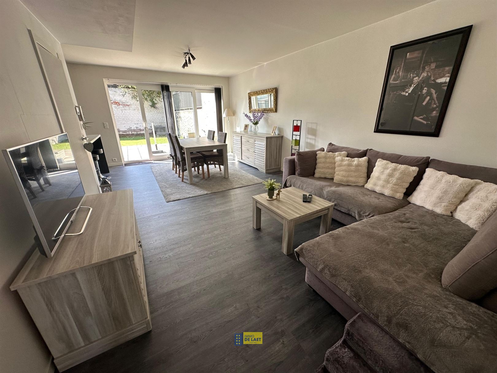 Gelijkvloers appartement met mooie tuin en autostaanplaats - foto 4