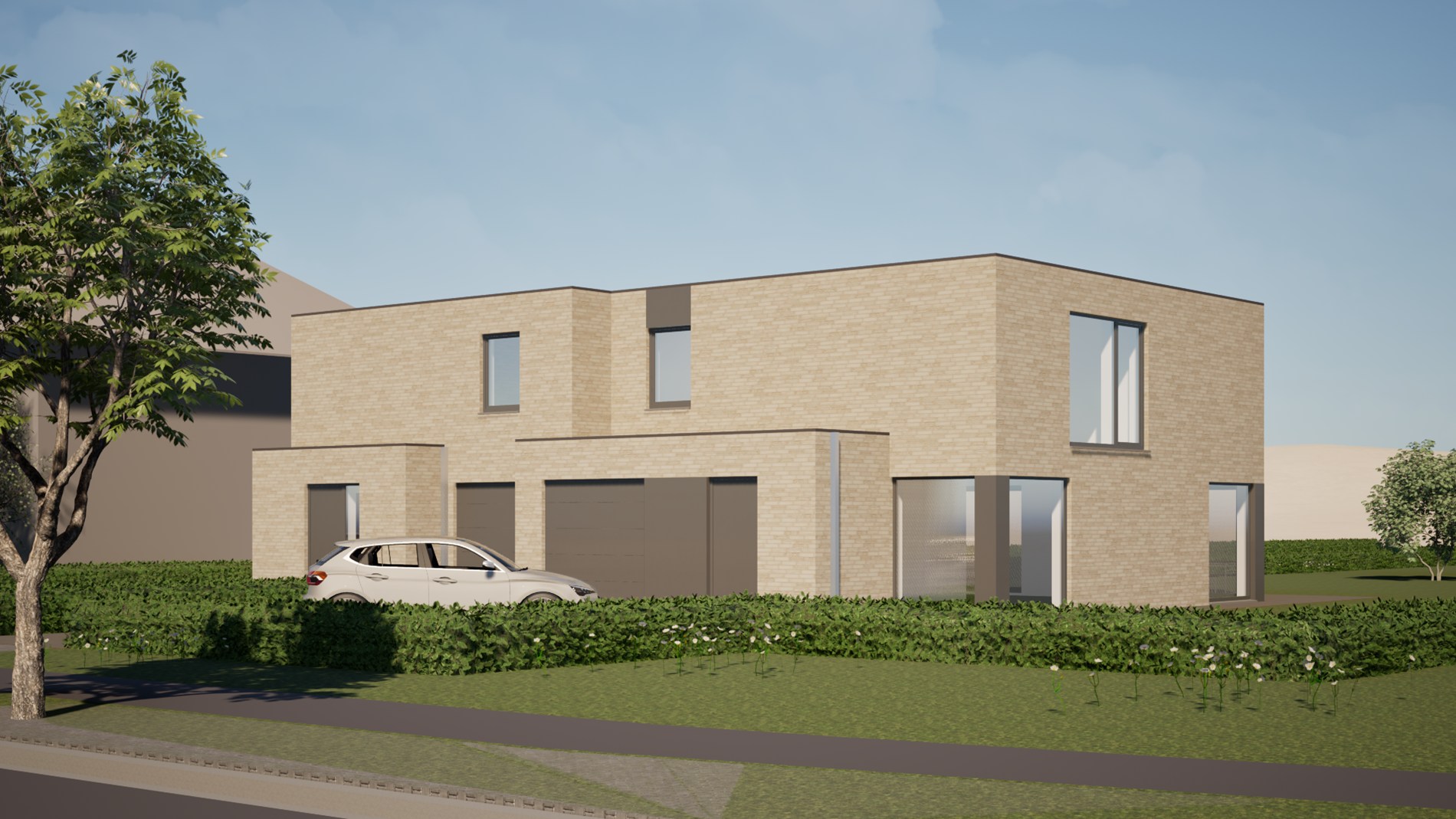 Ruime halfopen bebouwing op 973 m² met landelijke verzichten te Torhout - foto 3