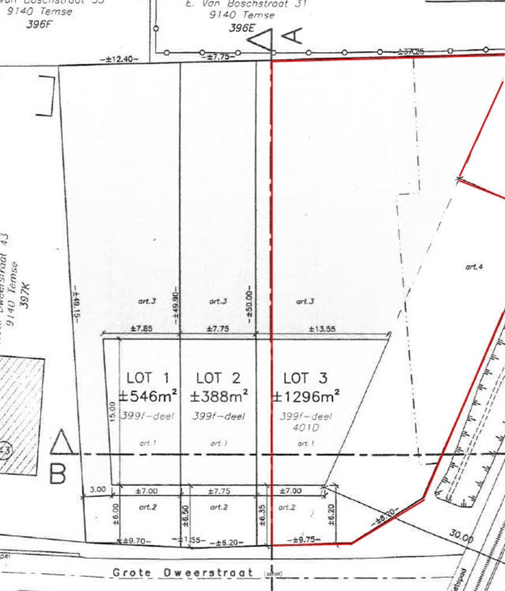 Beautiful piece of building land in a residential area on the outskirts of Temse - photo 1