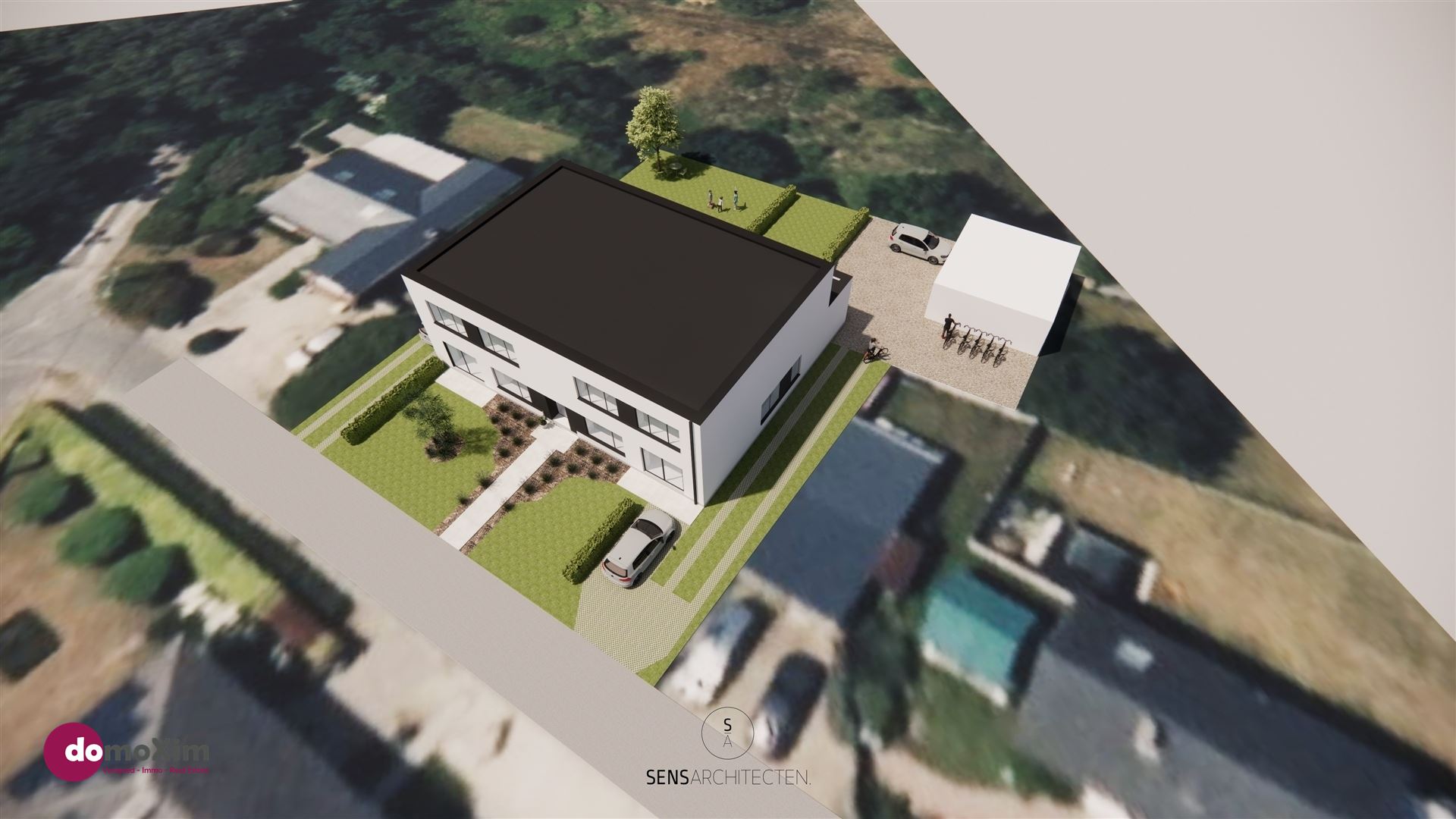 4 appartements de luxe avec 2 chambres, terrasse et espace extérieur privé - photo 3