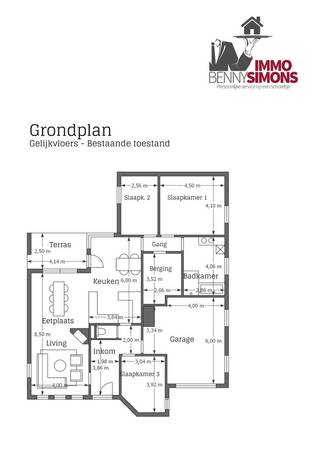 Voor een afspraak bel Kim 0473 72 33 62Gelijkvloerse instapklare woning OB met 3 slaapkamers.Grondoppervlakte 1393 ca. in een doodlopende straat.Deze...
