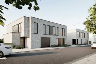 In de Dorpsstraat te Gistel (Snaaskerke) worden binnenkort vier halfopen en energiezuinige gezinswoningen gebouwd in een moderne en tijdloze bouwstijl. <br /><br />De woningen worden standaard uitgerust met energiezuinige technieken (<strong>vloerverwarming, warmtepomp, ventilatie D-systeem</strong>) en zijn voorzien van <strong>4 volwaardige slaapkamers</strong>, waarbij de beschikbare oppervlaktes optimaal worden benut.<br />De <strong>zuidgerichte tuinen</strong> en <strong>parkeermogelijkheden op eigen terrein</strong> (carportzone of garage) zorgen voor de ideale gezinswoning op een rustig locatie.<br /><br />De woningen hebben een indeling als volgt:<br /><br /><u><strong>Gelijkvloers:</strong></u><br />- Inkomhal met vestiaire ruimte en afzonderlijk toilet<br />- Ruime en lichtrijke eet- en leefruimte<br />- Een volledig uitgeruste keuken<br />- Een ruime berging<br /><br /><u><strong>1ste verdieping:</strong></u><br />- Ruime nachthal<br />- Lichtrijke badkamer<br />- afzonderlijk toilet<br />- 4 slaapkamers<br /><br />Bij lot 1,2 en 3 kunnen er afzonderlijke garageboxen aangekocht worden, bij lot 4 is er reeds een garagebox voorzien in de prijs. <br /><br />Aarzel niet en contacteer ons voor meer informatie!<br />