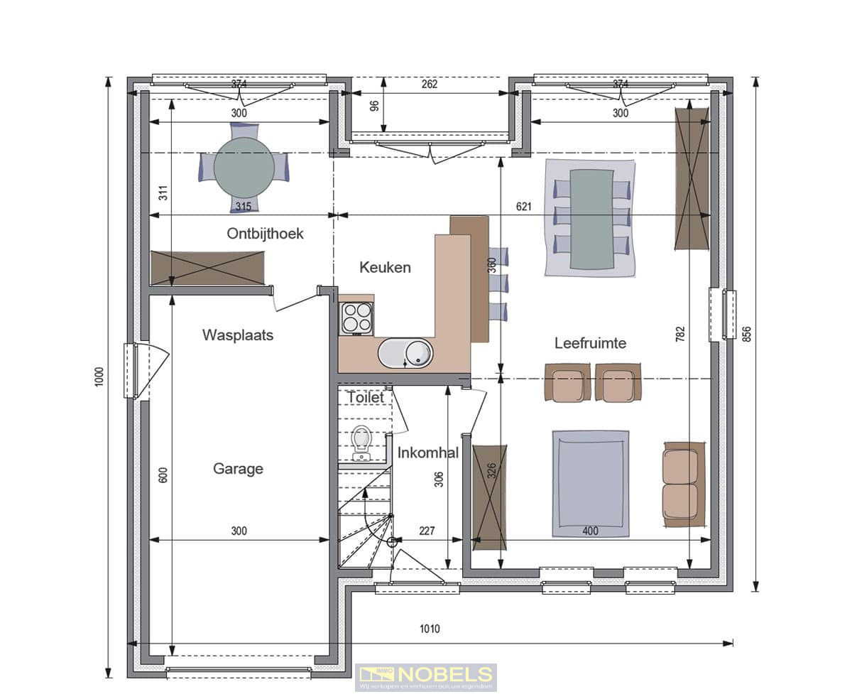 Te koop, nieuw te bouwen villawoning met zuidgerichte tuin in Oudenaarde - photo 2