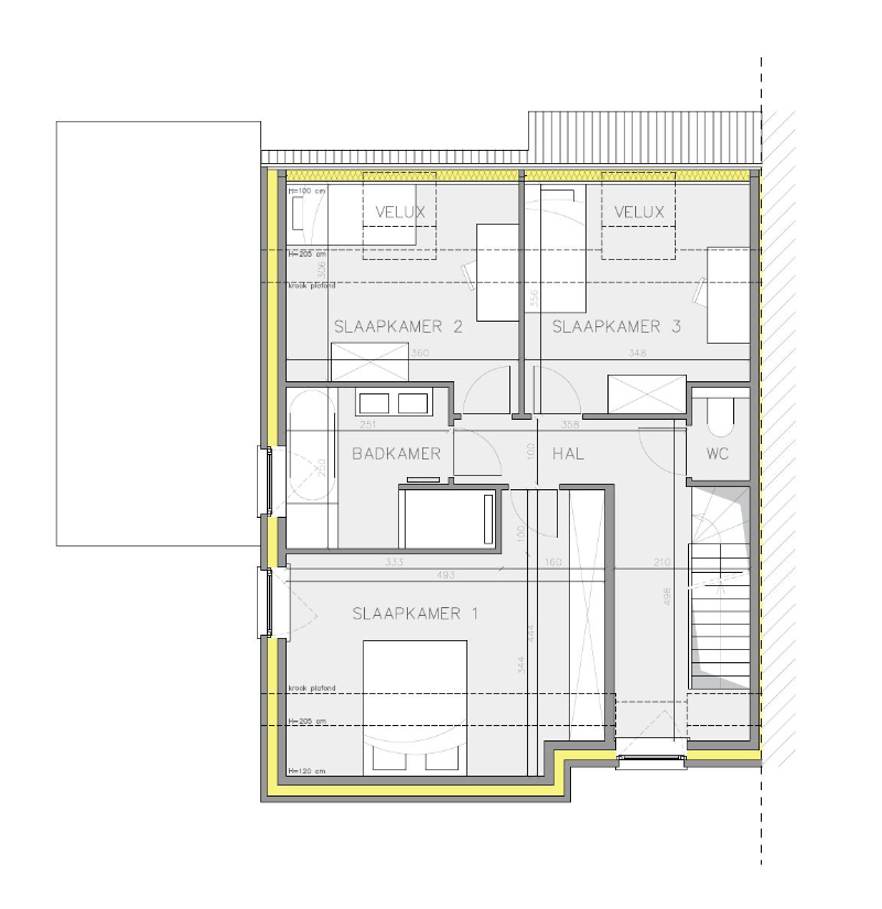 Halfopen landelijke nieuwbouw met zuidgerichte tuin - foto 3