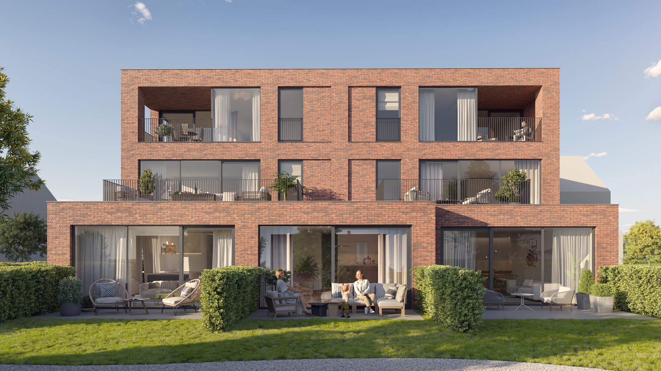 Gelijkvloers appartement met zuidelijk terras, 6% btw mogelijk (0.02) - foto 2