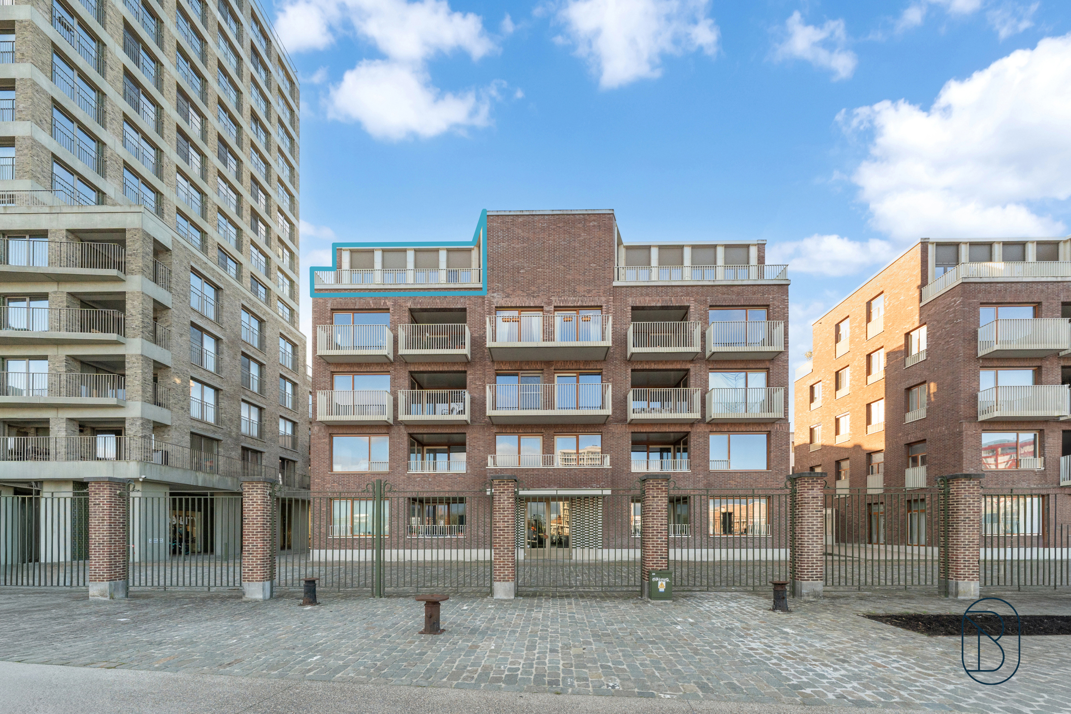 TOPGELEGEN penthouse met 2 terrassen en zicht op het Handelsdok - foto 4