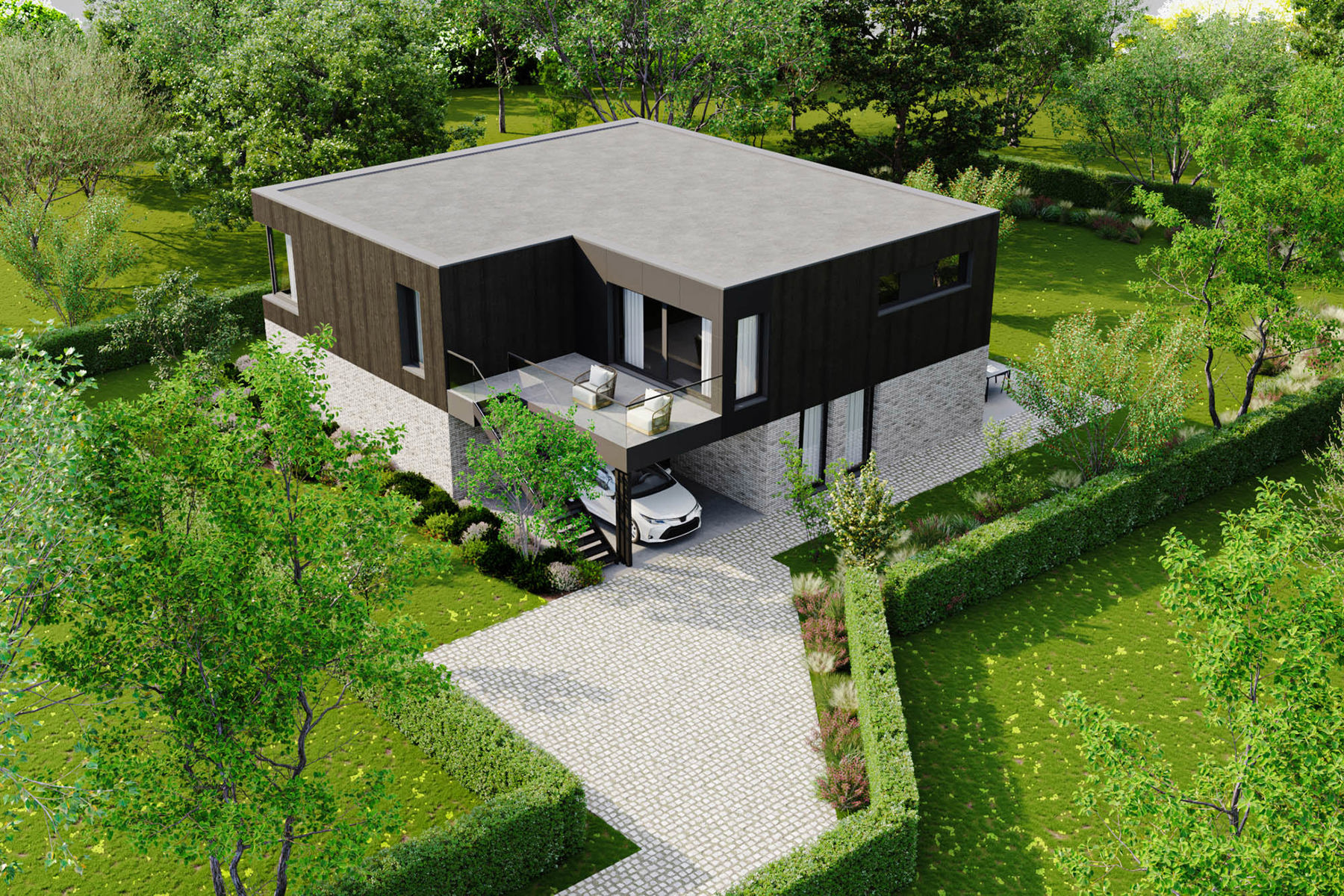 Bouwklaar perceel - topligging + privacy - geen verplichting - foto 3