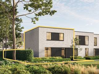 Deze halfopen moderne nieuwbouwwoning (lot 15) wordt gerealiseerd in een residentiële omgeving aan een nieuwe invalsweg van de Warandestraat.De...