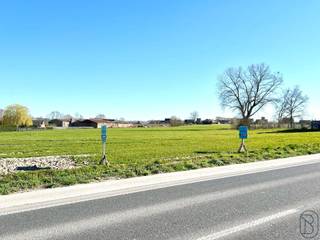 Grond te koop gelegen in woongebied met landelijk karakter: 9a76ca. Volgens het landmetersplan: breedte van de grond is 18,75m met een diepte van...